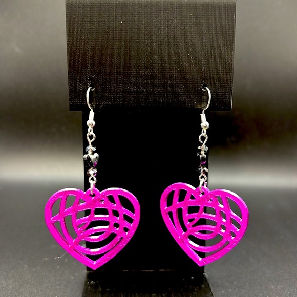 Heart Earrings - Picture 3 of 6